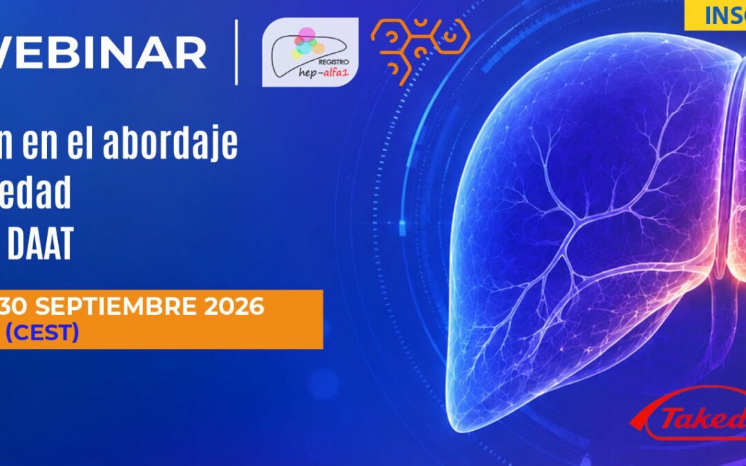 Ya disponible la grabación del webinar Hep-alfa1 (Registro HEP-ALFA1, 30 sep 2026)